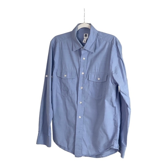 Gap Denim Men’s Button Down Shirt M - Picture 1 of 6